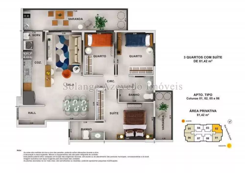 Apartamento, 2 quartos, 65 m² - Foto 6