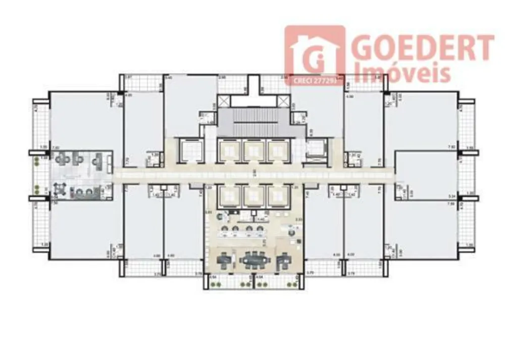 Sala-Conjunto, 44 m² - Foto 7