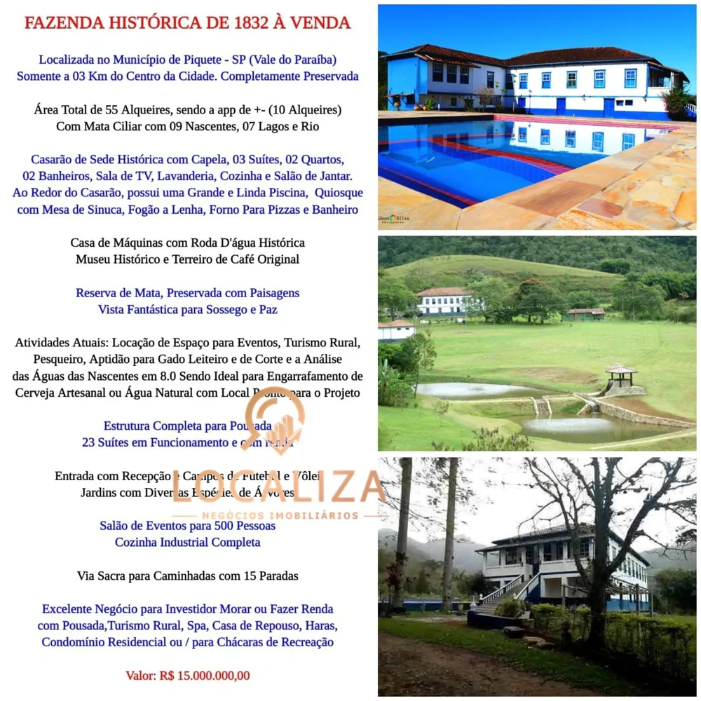Fazenda, 5 quartos - Foto 7