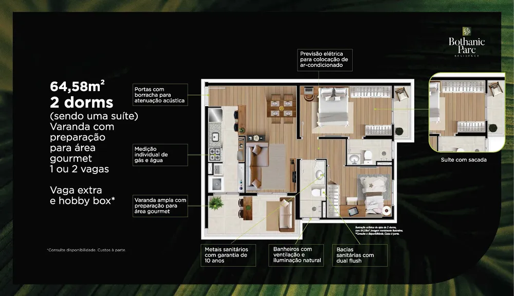 Apartamento, 2 quartos, 64 m² - Foto 12