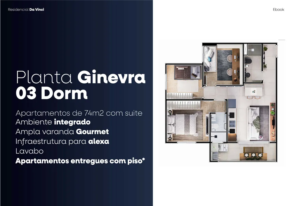Apartamento, 3 quartos, 74 m² - Foto 10
