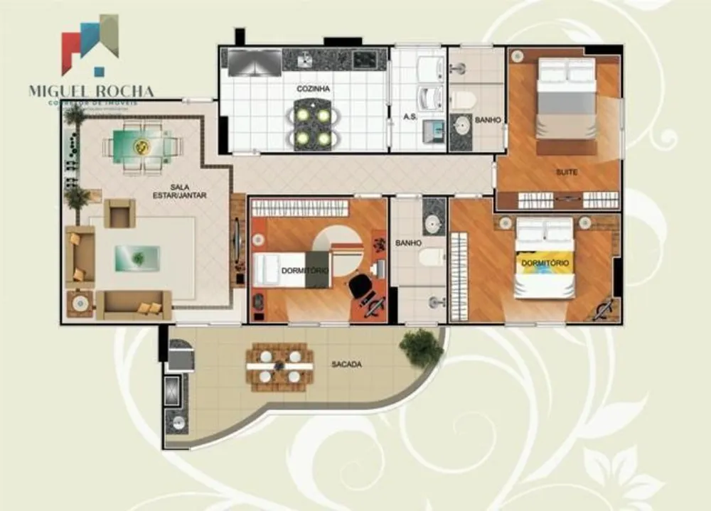 Apartamento, 3 quartos, 110 m² - Foto 19