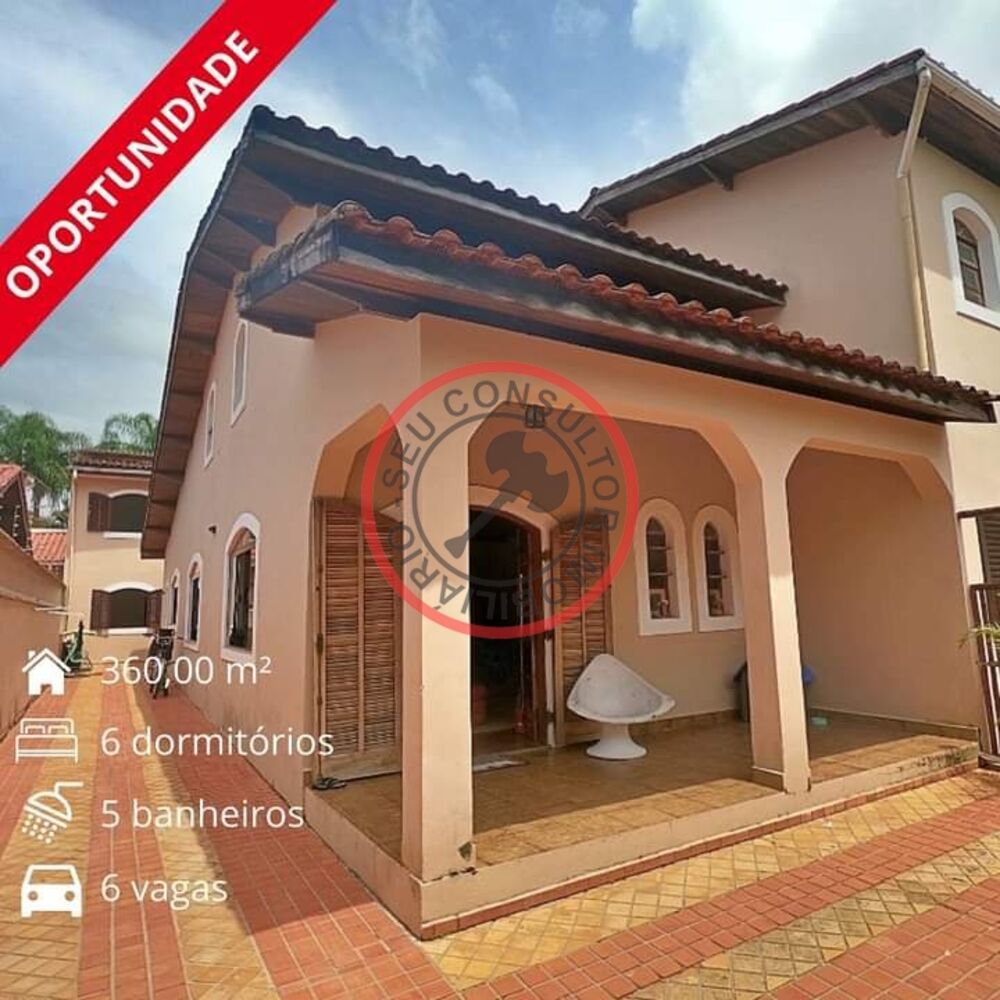 Casa, 6 quartos, 304 m² - Foto 1