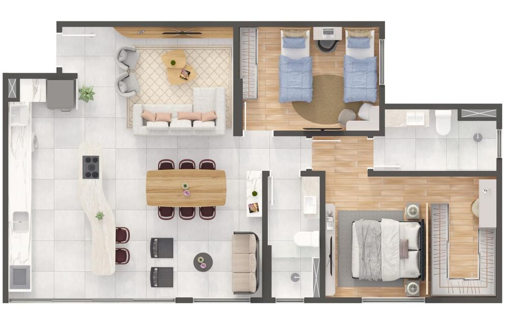Apartamento, 3 quartos - Foto 6
