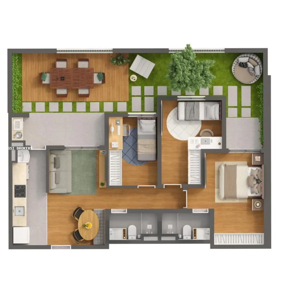Apartamento, 3 quartos, 64 m² - Foto 22