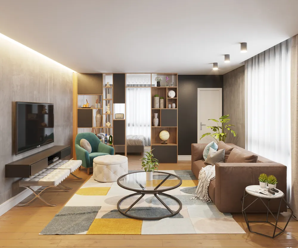 Apartamento, 1 quarto, 49 m² - Foto 2
