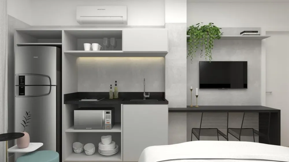 Apartamento, 1 quarto, 21 m² - Foto 4