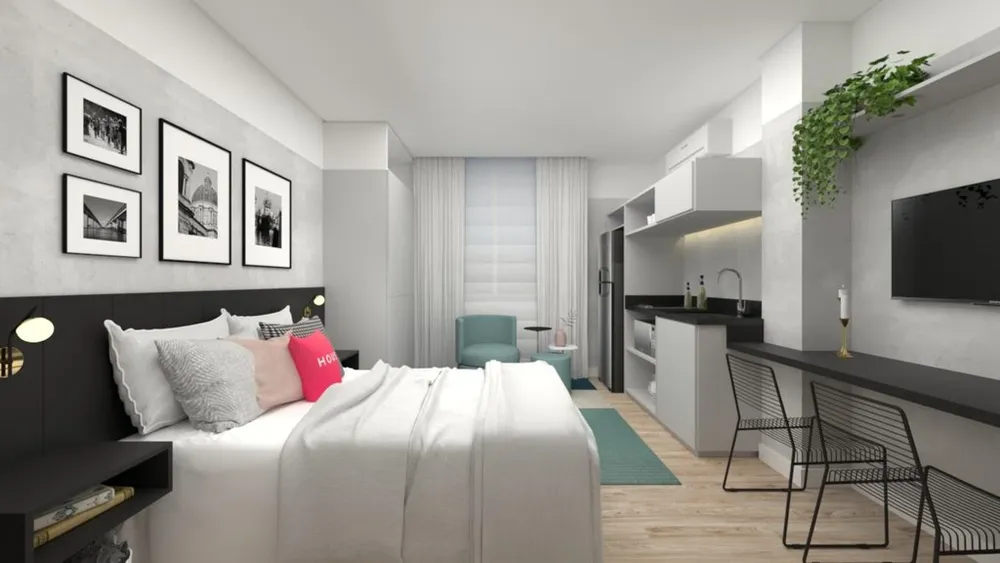 Apartamento, 1 quarto, 21 m² - Foto 3