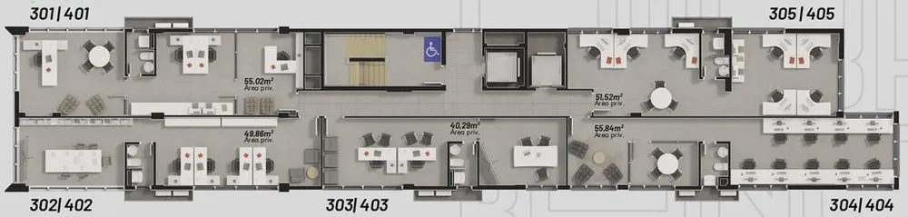 Sala-Conjunto, 55 m² - Foto 4