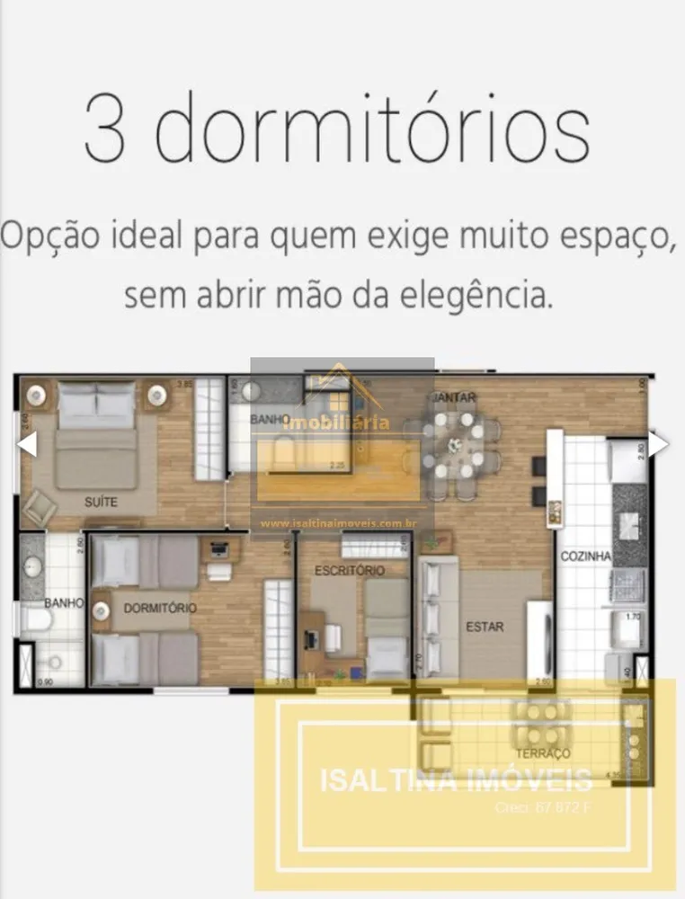 Apartamento, 2 quartos, 110 m² - Foto 5