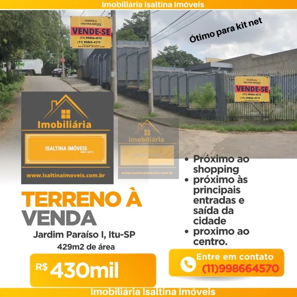Terreno, 429 m² - Foto 1