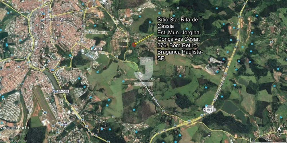 Sítio, 3 quartos, 1 hectares - Foto 4