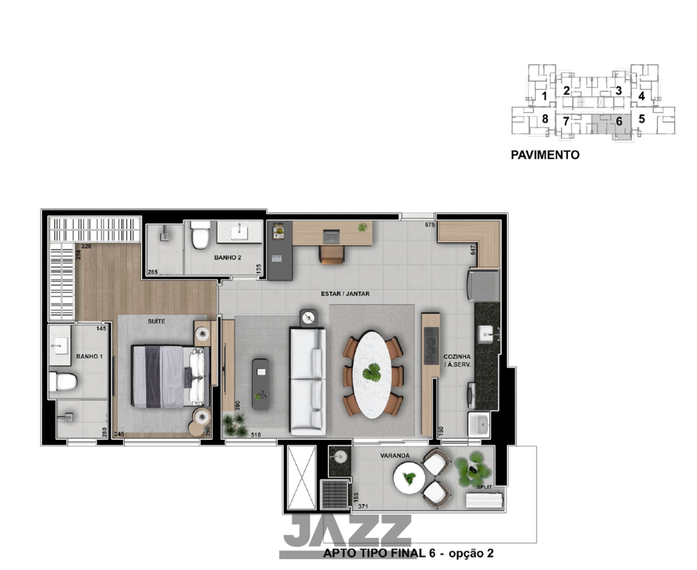 Apartamento, 2 quartos, 77 m² - Foto 11