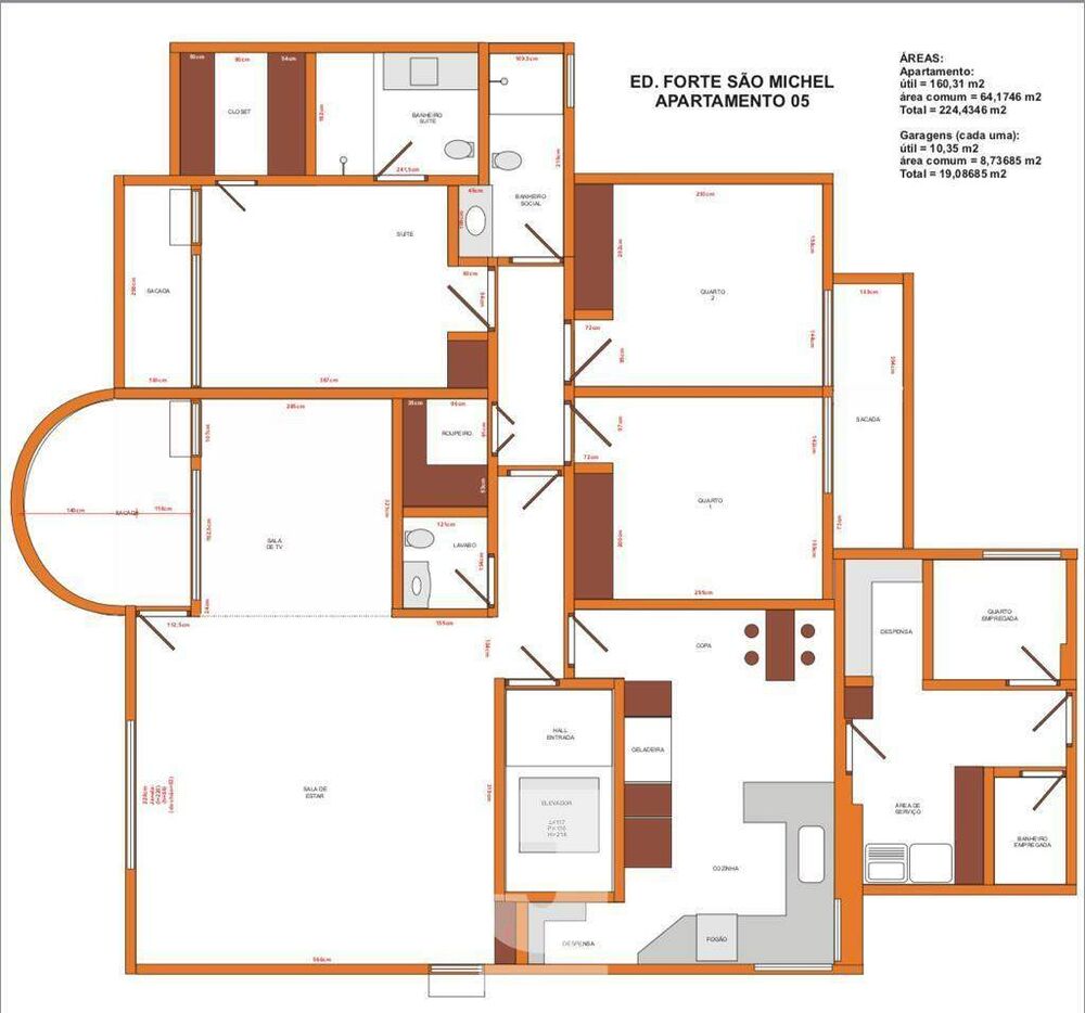 Apartamento, 2 quartos, 160 m² - Foto 13