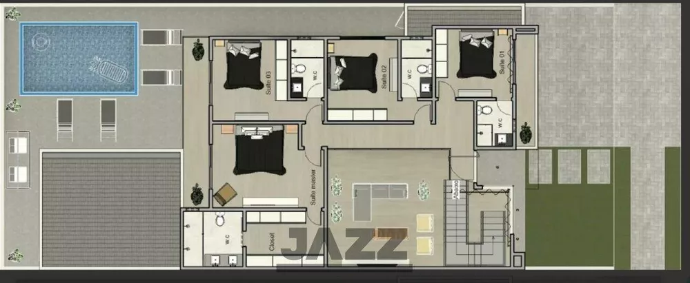 Casa de Condomínio à venda com 4 quartos, 312m² - Foto 3