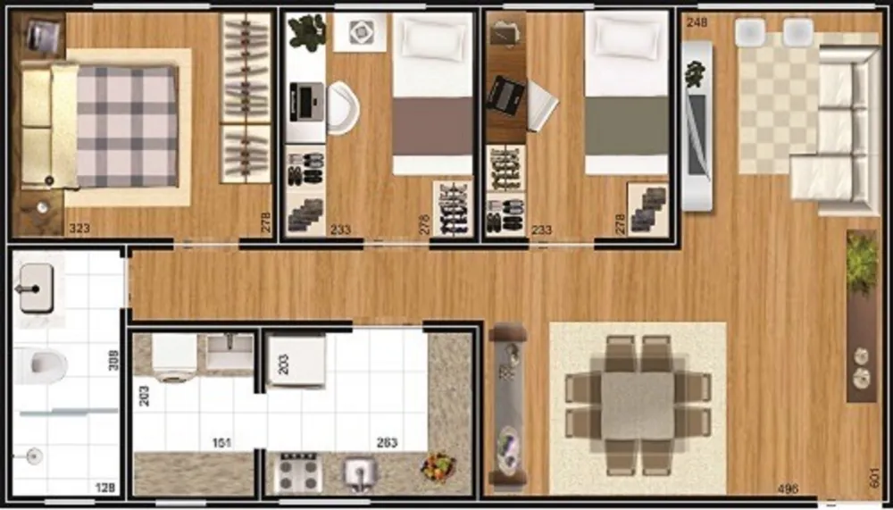 Apartamento, 3 quartos, 84 m² - Foto 6