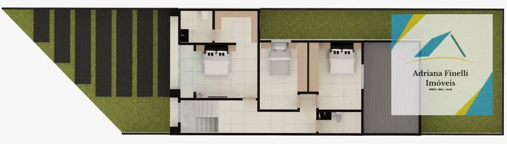 Casa de Condomínio, 3 quartos - Foto 3