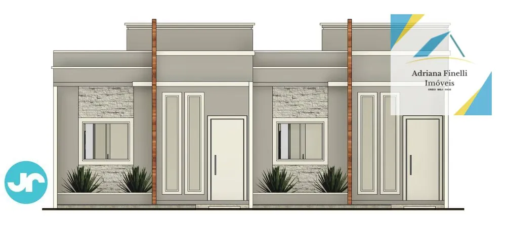 Casa, 3 quartos, 55 m² - Foto 1
