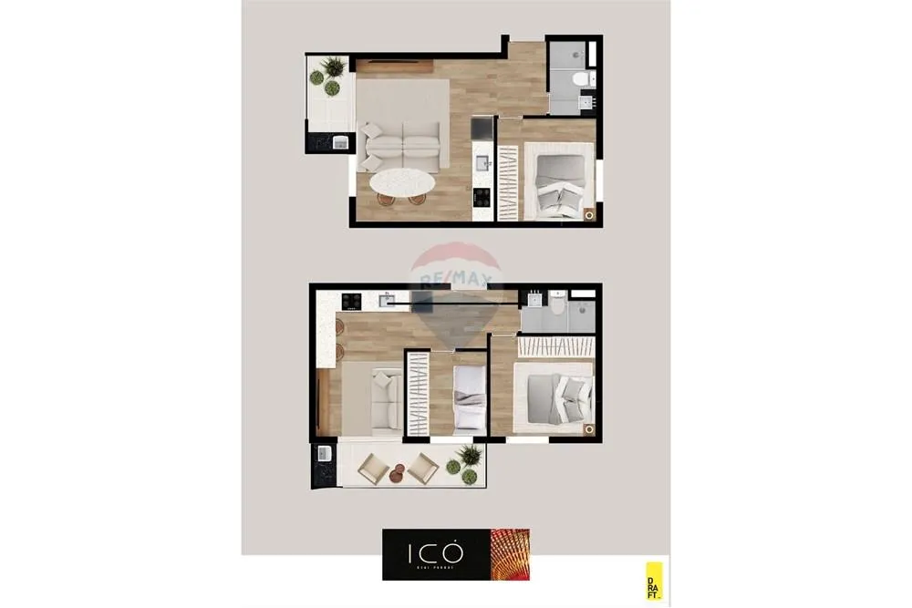 Apartamento, 2 quartos, 42 m² - Foto 2