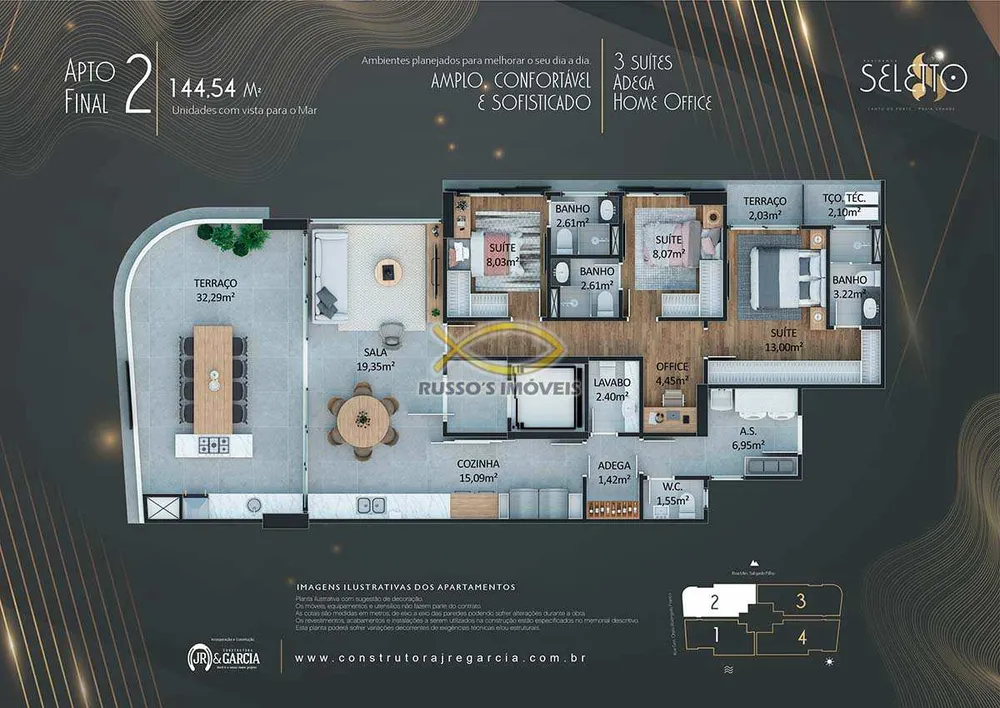 Apartamento, 3 quartos, 144 m² - Foto 11