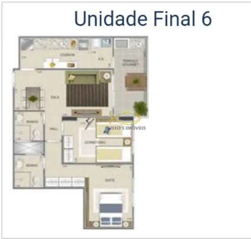 Apartamento, 3 quartos, 89 m² - Foto 3