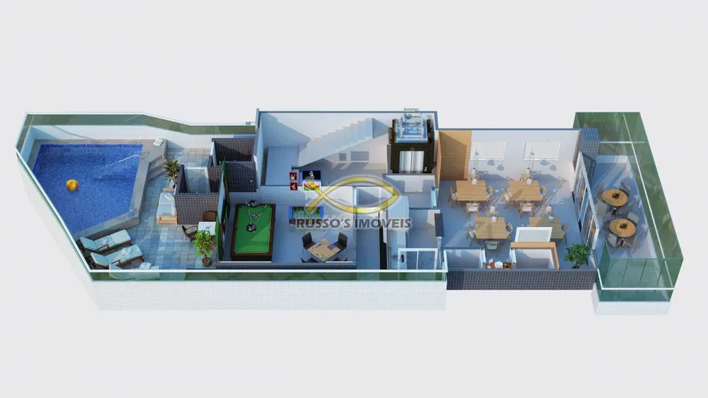 Apartamento, 1 quarto, 44 m² - Foto 2