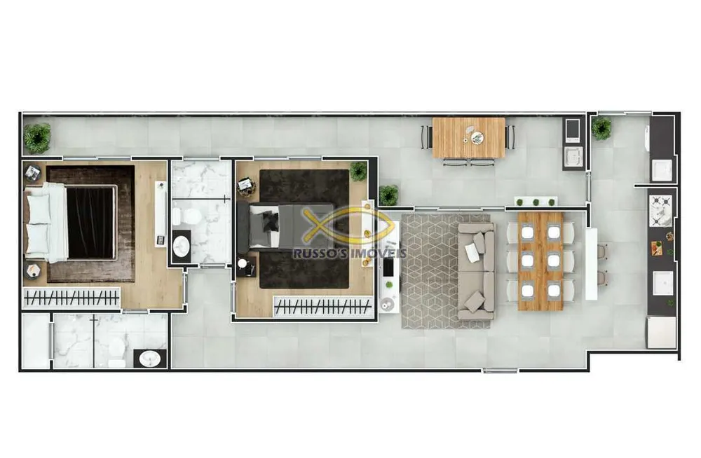 Apartamento, 2 quartos, 84 m² - Foto 12