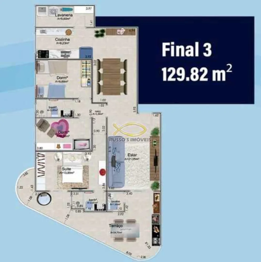 Apartamento, 1 quarto, 46 m² - Foto 12