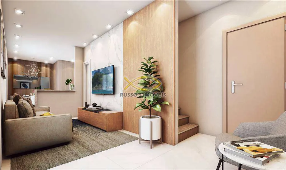 Sobrado, 2 quartos, 57 m² - Foto 1
