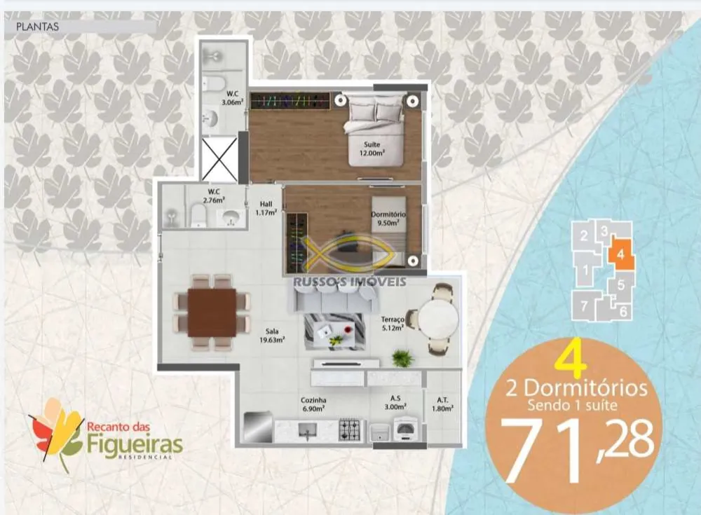 Apartamento, 2 quartos, 65 m² - Foto 4