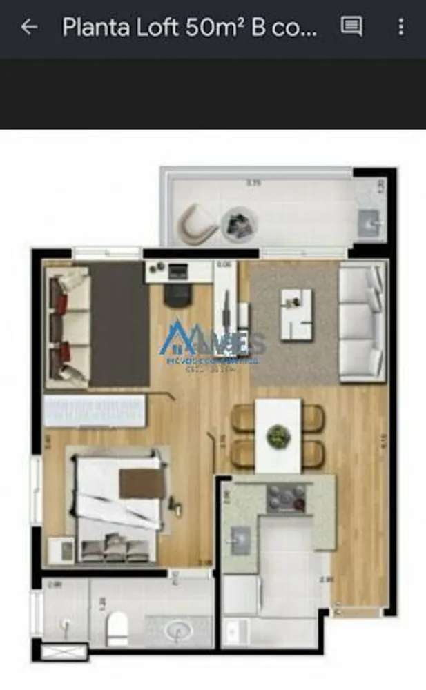 Apartamento, 2 quartos, 50 m² - Foto 12
