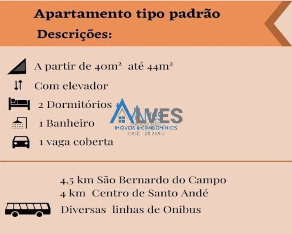 Apartamento, 2 quartos, 40 m² - Foto 2