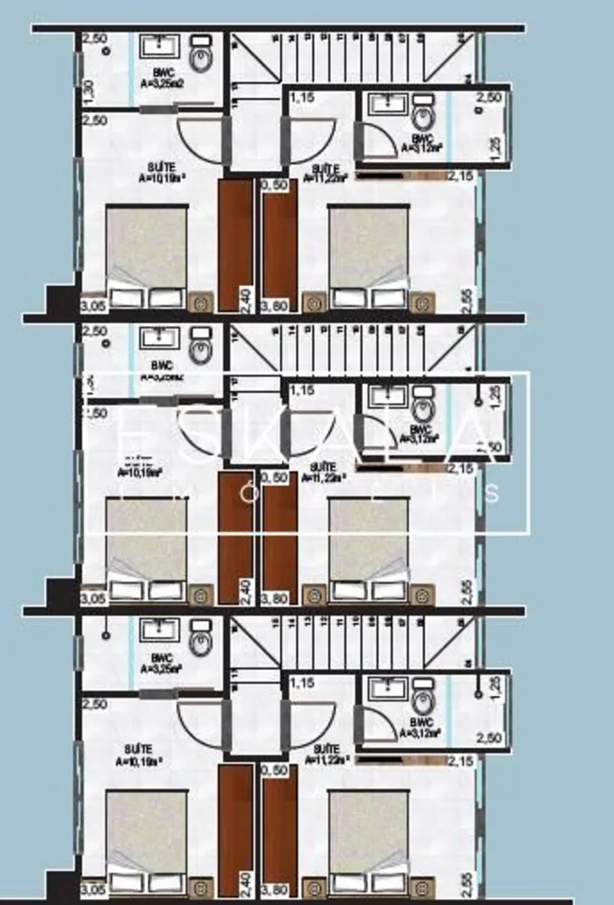 Sobrado, 2 quartos, 75 m² - Foto 8