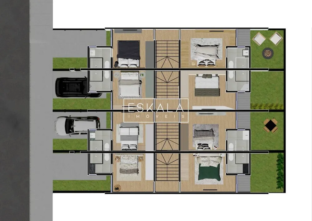 Sobrado, 2 quartos, 92 m² - Foto 6