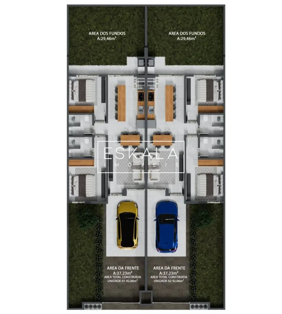 Casa, 2 quartos, 85 m² - Foto 6