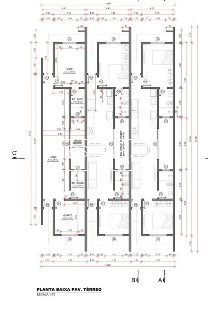 Casa, 2 quartos, 68 m² - Foto 8