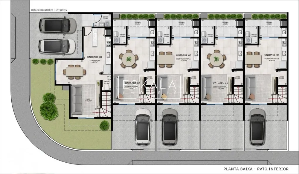 Sobrado, 2 quartos, 86 m² - Foto 4