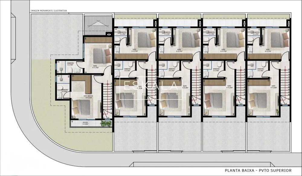 Sobrado, 2 quartos, 86 m² - Foto 5