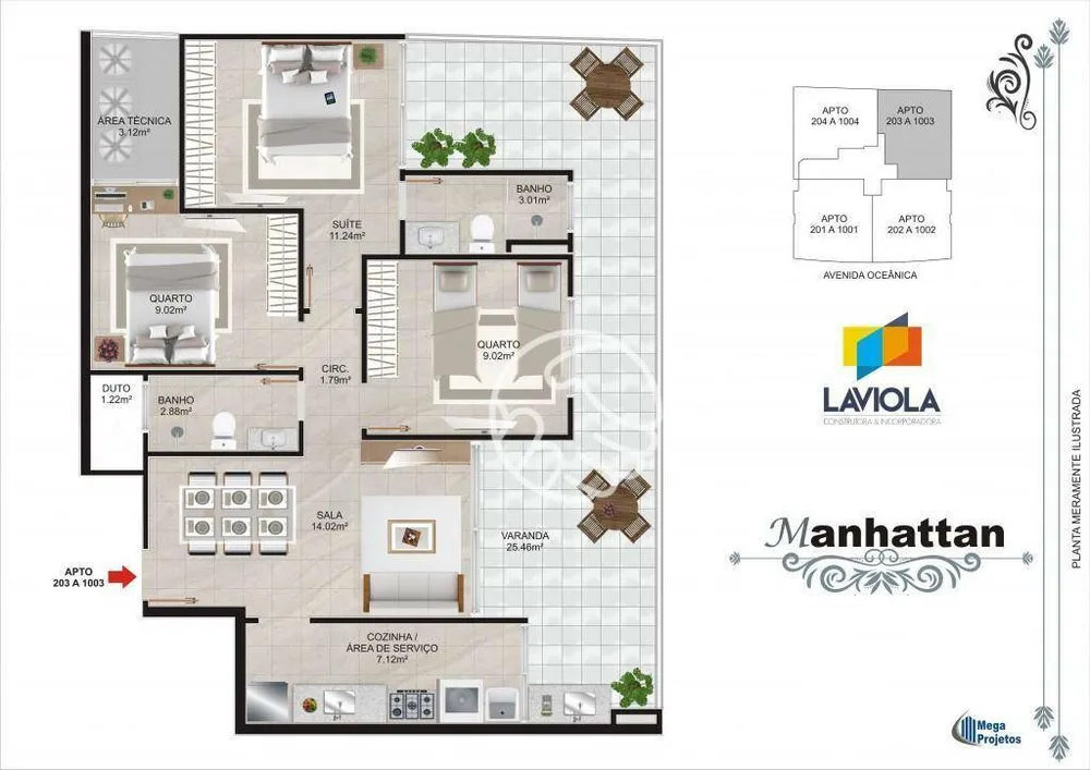 Apartamento, 3 quartos, 99 m² - Foto 24