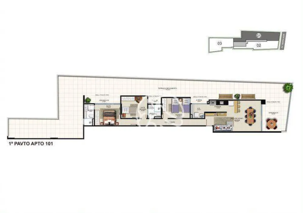 Loja-Salão, 40 m² - Foto 13