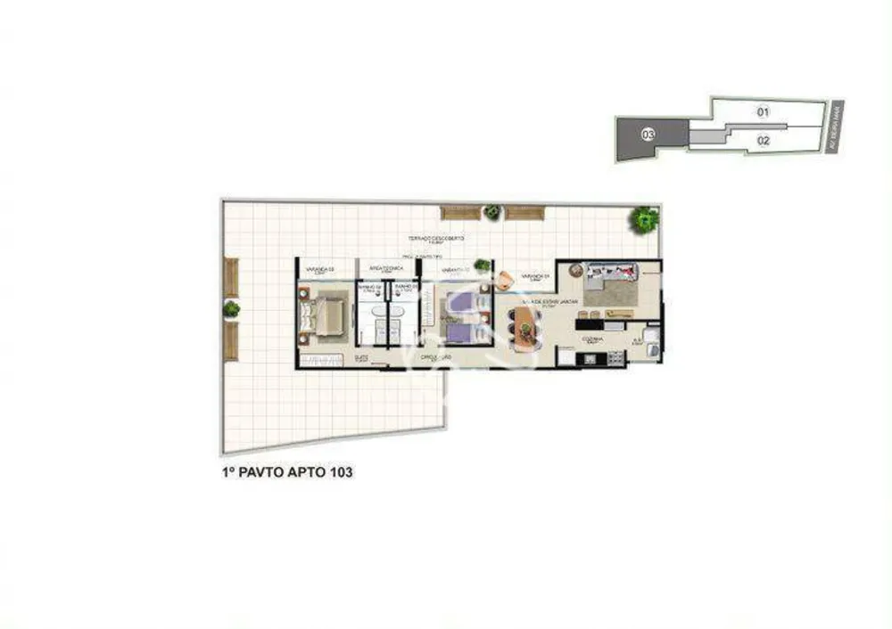 Loja-Salão, 40 m² - Foto 14