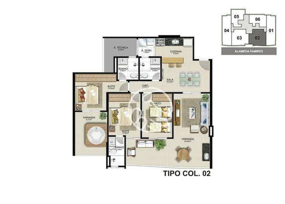 Apartamento, 2 quartos, 85 m² - Foto 13