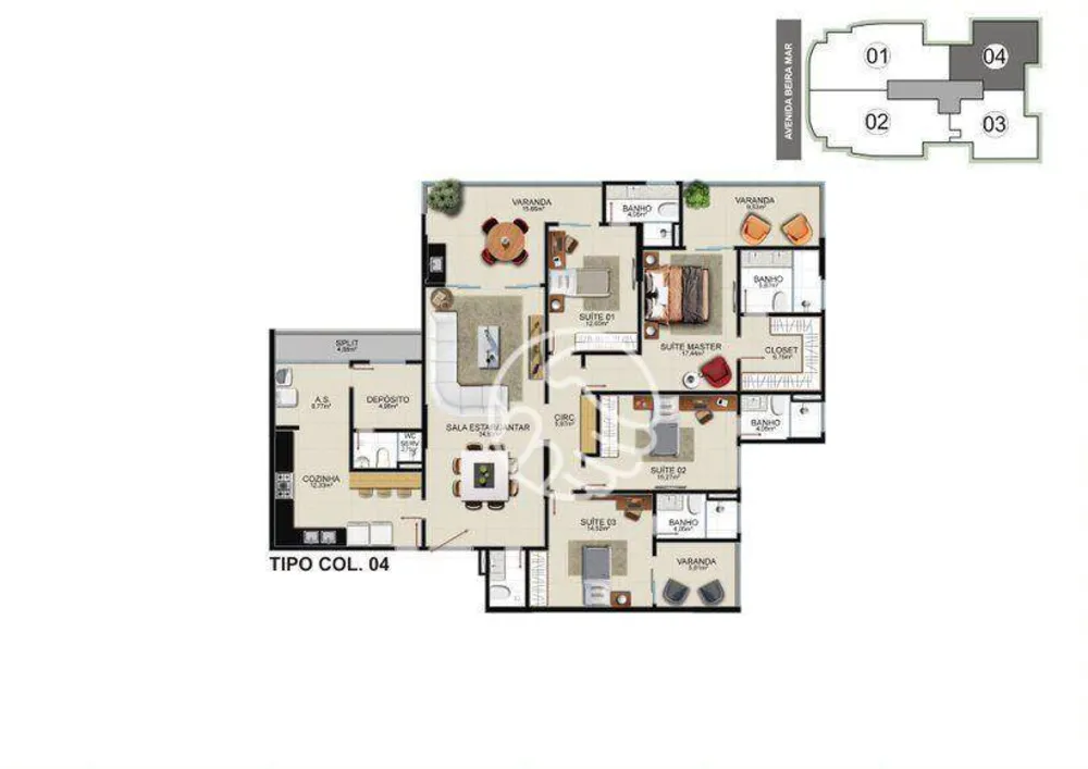 Apartamento, 4 quartos, 320 m² - Foto 15