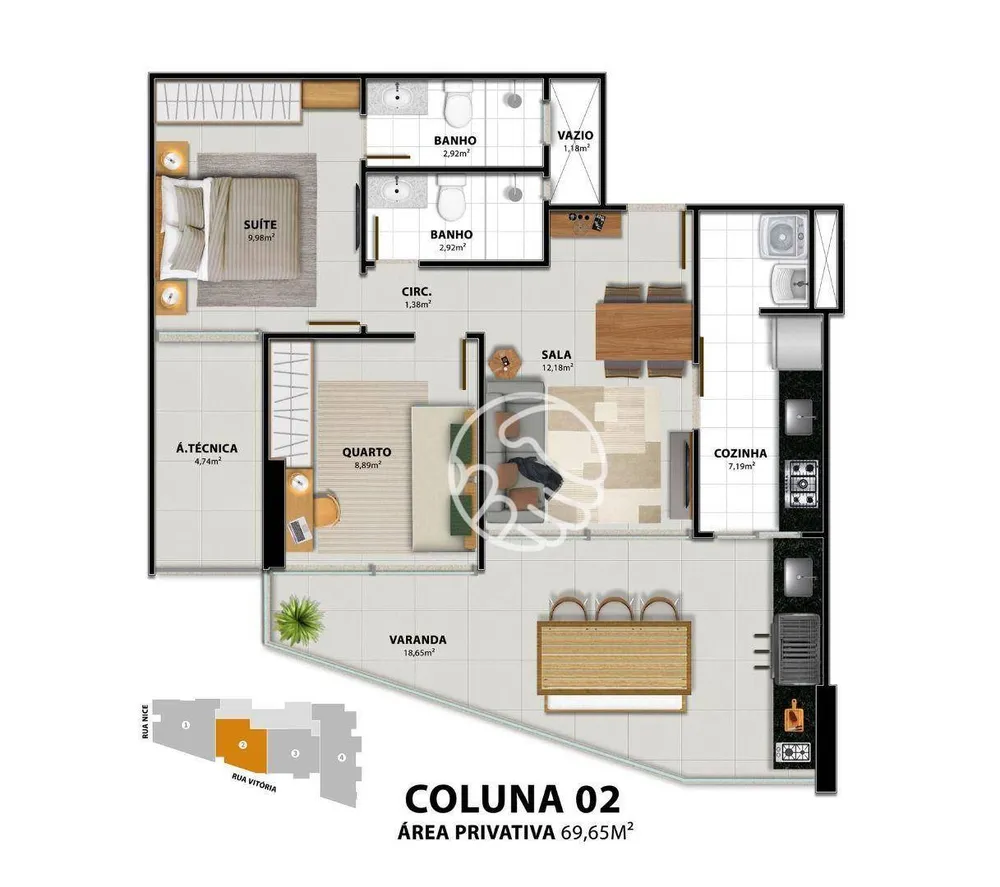 Apartamento, 3 quartos, 120 m² - Foto 9