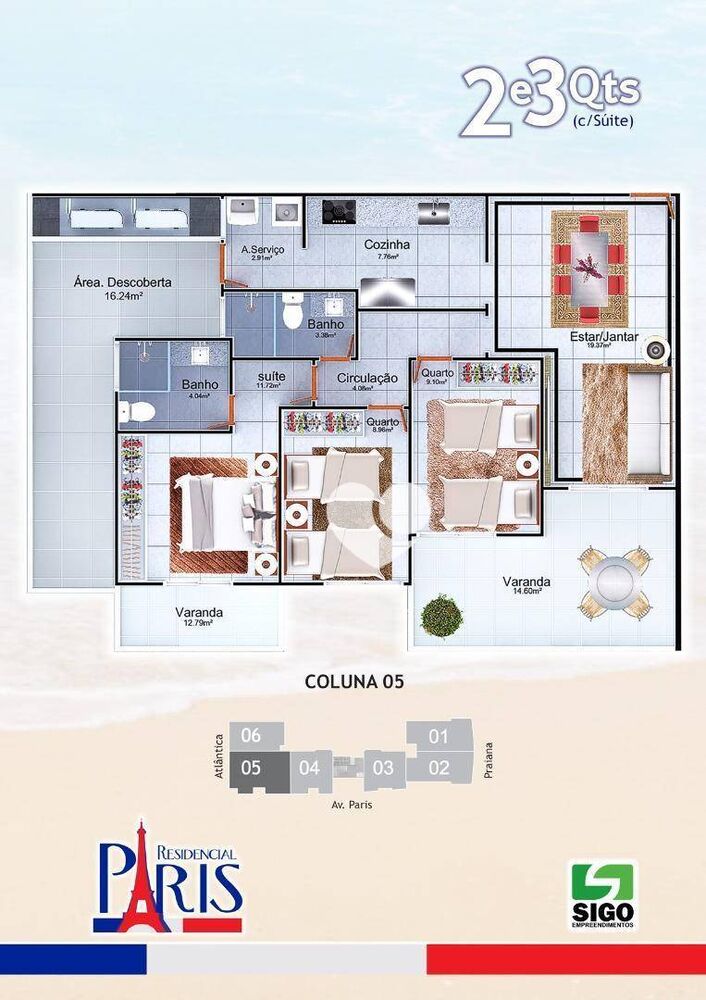 Apartamento, 3 quartos, 90 m² - Foto 4