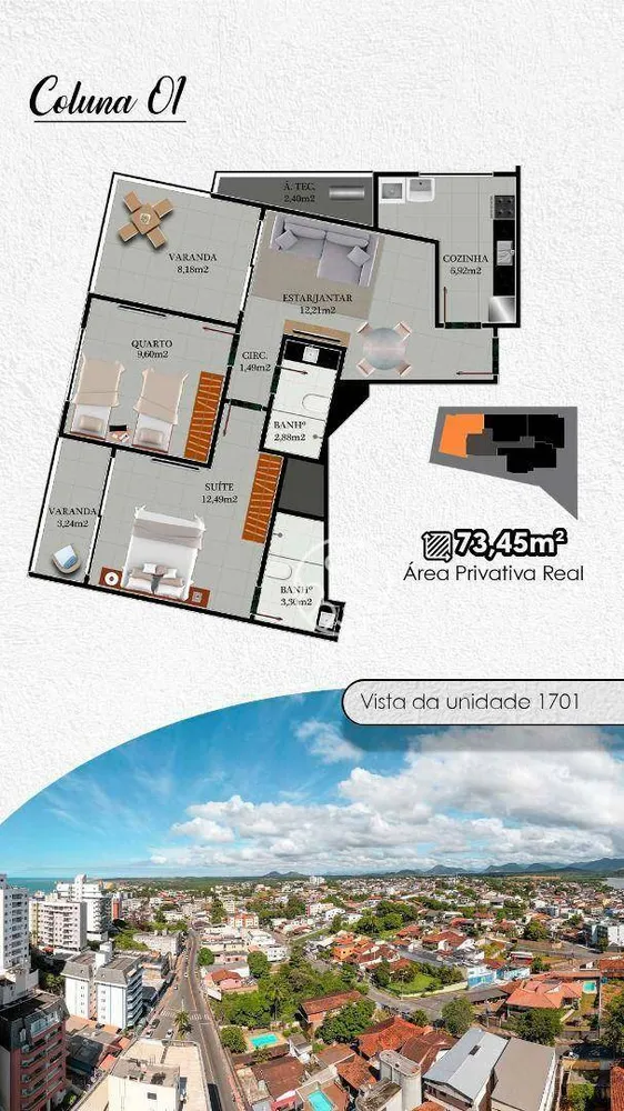 Apartamento, 2 quartos, 59 m² - Foto 7