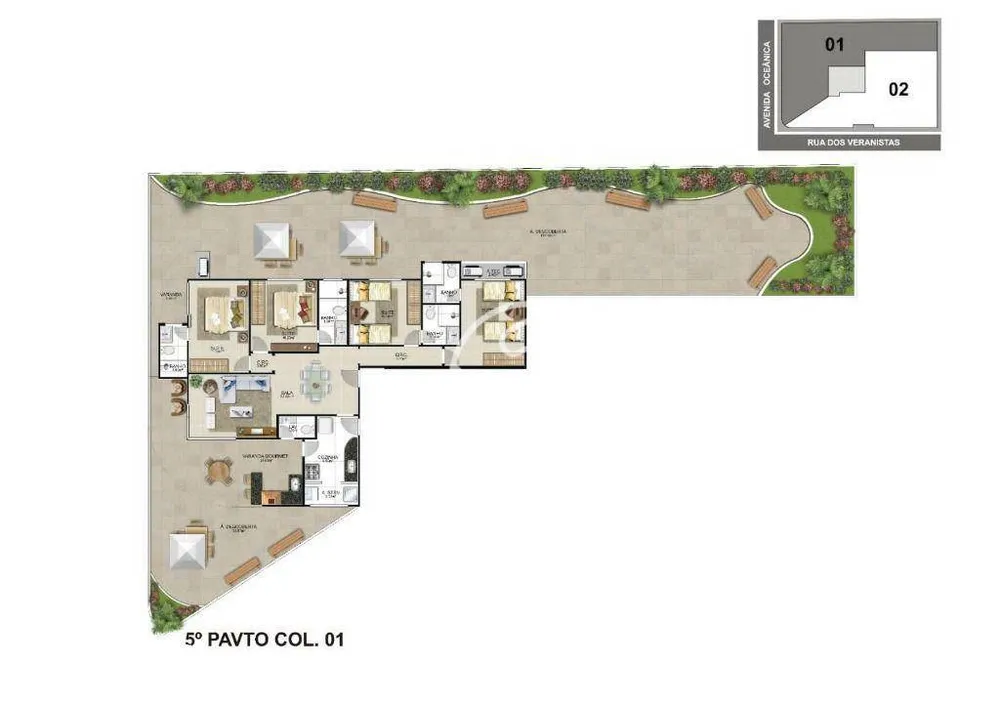 Apartamento, 4 quartos, 135 m² - Foto 13