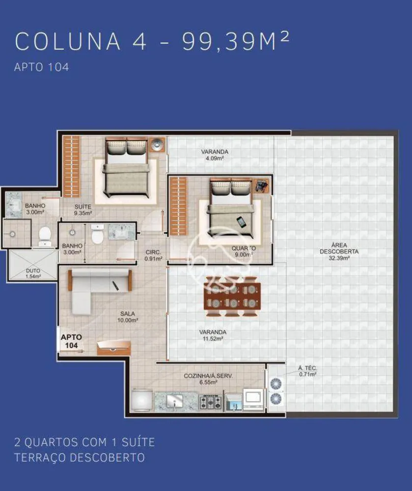 Apartamento, 3 quartos, 90 m² - Foto 15