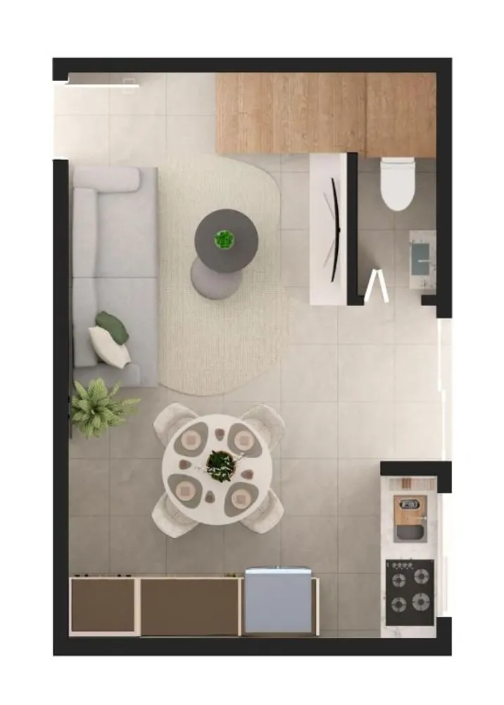 Apartamento, 2 quartos, 52 m² - Foto 2