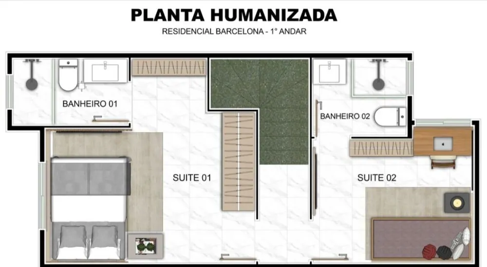 Sobrado, 2 quartos, 63 m² - Foto 3